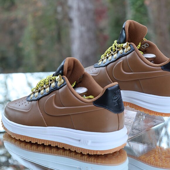 Nike Lunar Force 1 Low Duckboot Ale Brown - Picture 14 of 16